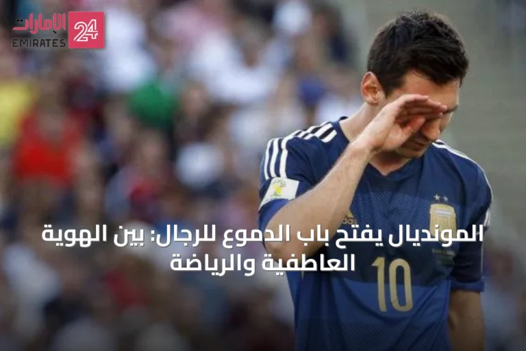 المونديال يفتح باب الدموع للرجال: بين الهوية العاطفية والرياضة