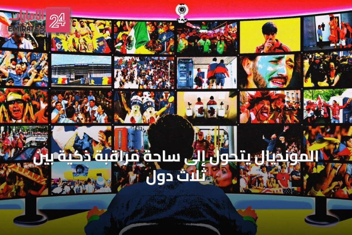 المونديال يتحول إلى ساحة مراقبة ذكية بين ثلاث دول