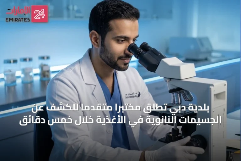 بلدية دبي تُطلق مختبراً متقدماً للكشف عن الجسيمات النانوية في الأغذية خلال خمس دقائق
