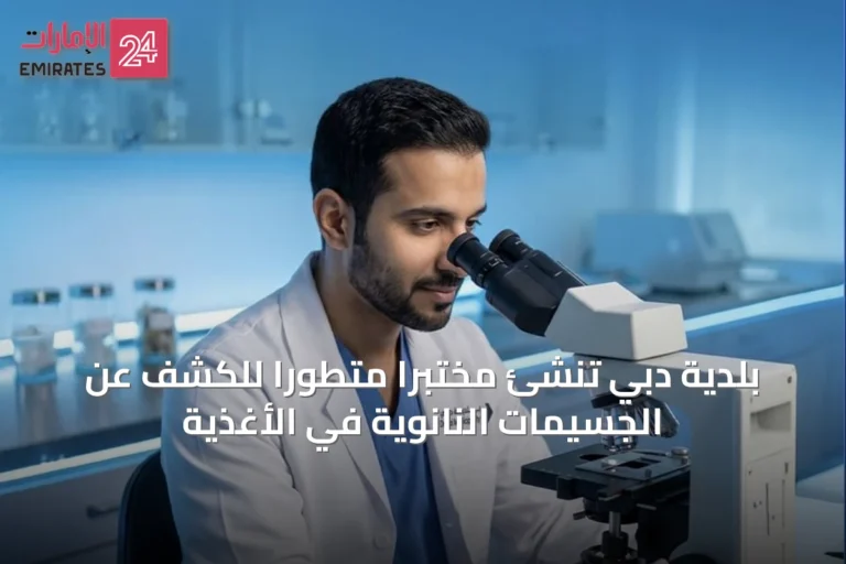 بلدية دبي تُنشئ مختبرًا متطورًا للكشف عن الجسيمات النانوية في الأغذية