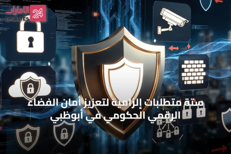 ستة متطلبات إلزامية لتعزيز أمان الفضاء الرقمي الحكومي في أبوظبي