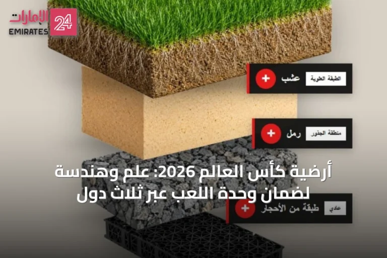 أرضية كأس العالم 2026: علم وهندسة لضمان وحدة اللعب عبر ثلاث دول