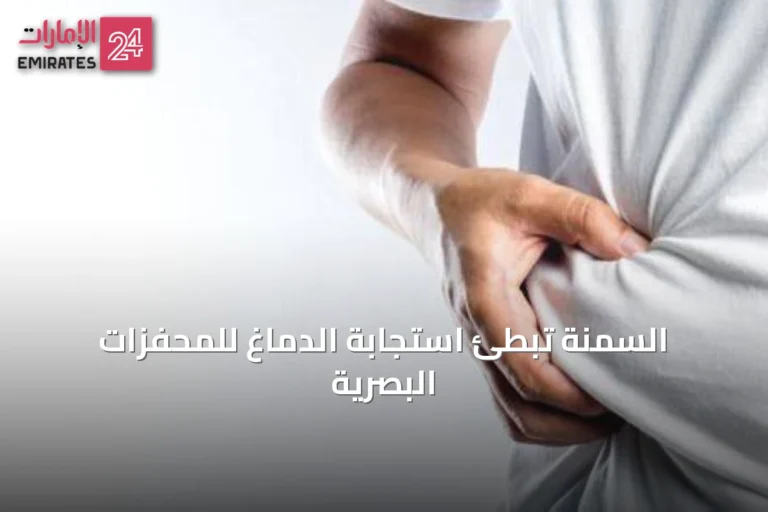 السمنة تُبطئ استجابة الدماغ للمحفزات البصرية