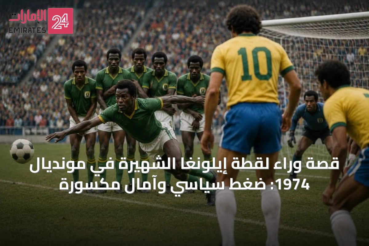 قصة وراء لقطة إيلونغا الشهيرة في مونديال 1974: ضغط سياسي وآمال مكسورة