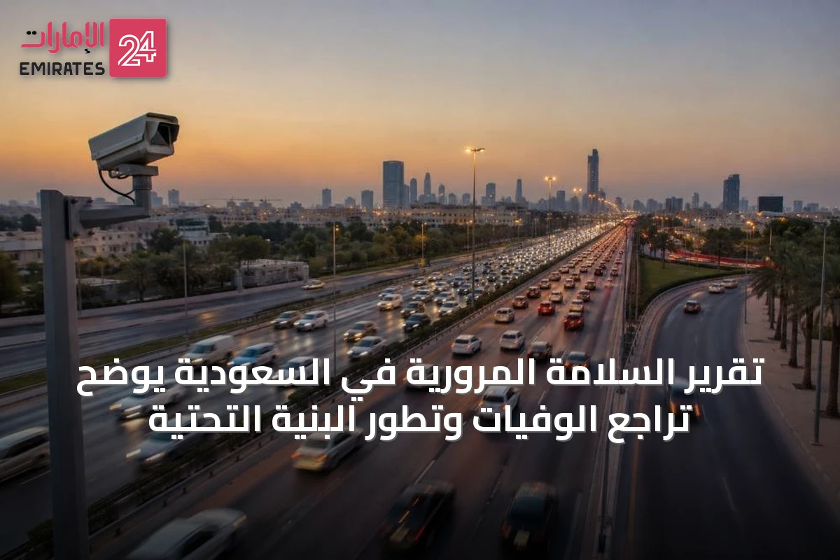 تقرير السلامة المرورية في السعودية يوضح تراجع الوفيات وتطور البنية التحتية