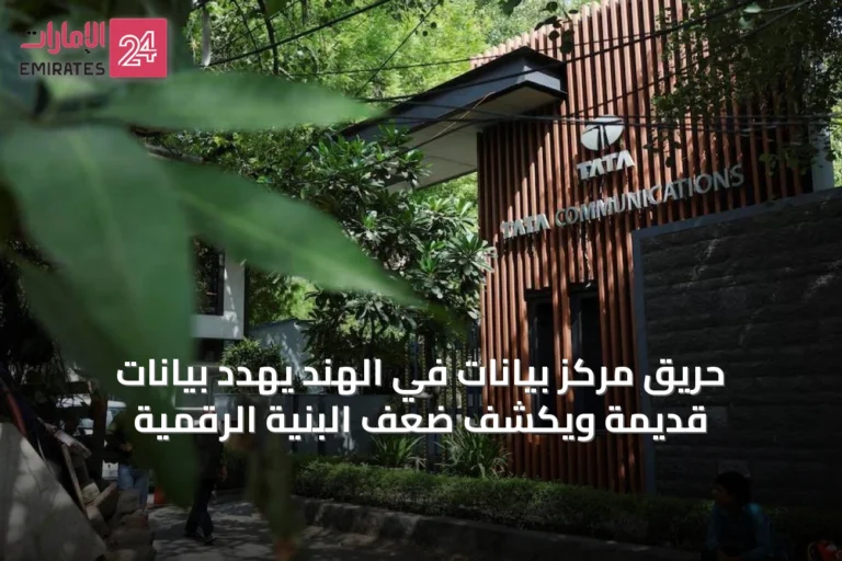 حريق مركز بيانات في الهند يهدد بيانات قديمة ويكشف ضعف البنية الرقمية