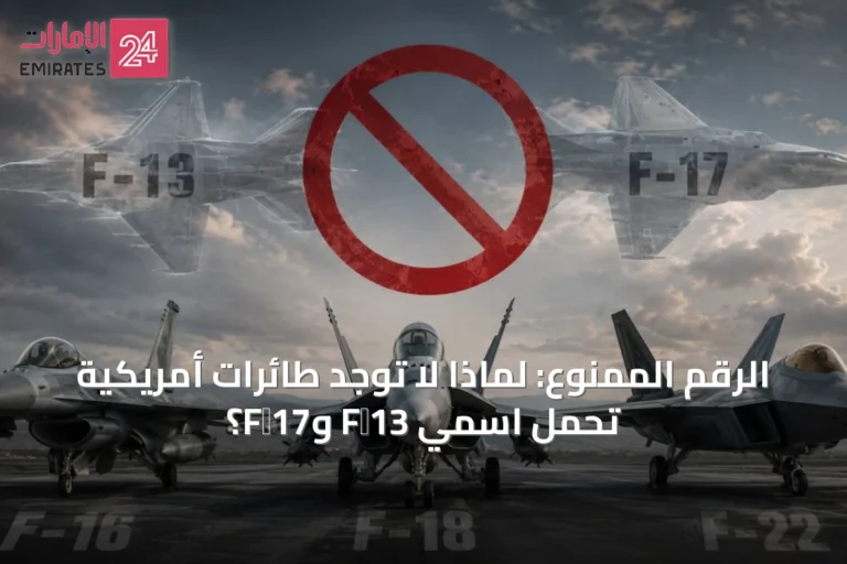الرقم الممنوع: لماذا لا توجد طائرات أمريكية تحمل اسمي F‑13 وF‑17؟