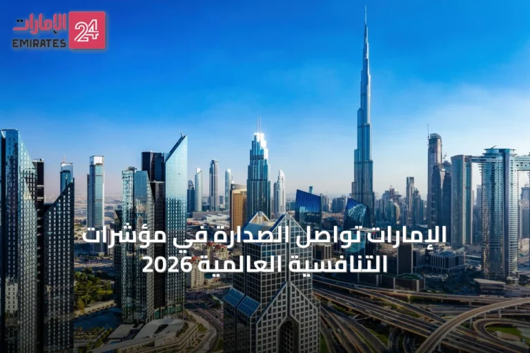 الإمارات تواصل الصدارة في مؤشرات التنافسية العالمية 2026