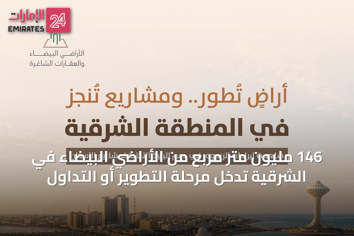 146 مليون متر مربع من الأراضي البيضاء في الشرقية تدخل مرحلة التطوير أو التداول