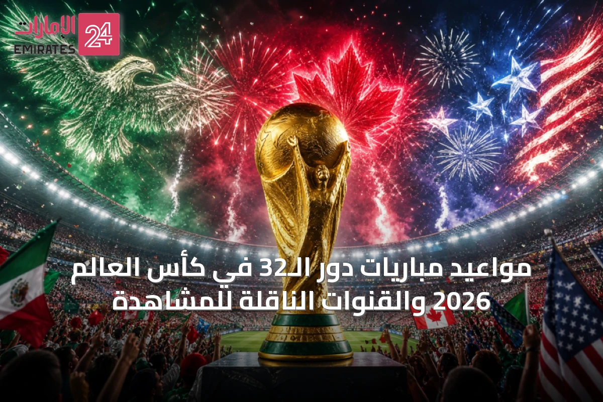 مواعيد مباريات دور الـ32 في كأس العالم 2026 والقنوات الناقلة للمشاهدة
