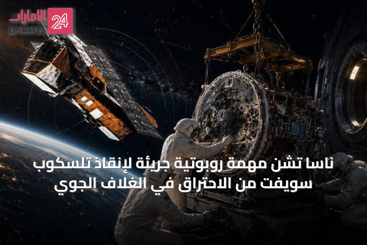ناسا تشن مهمة روبوتية جريئة لإنقاذ تلسكوب سويفت من الاحتراق في الغلاف الجوي