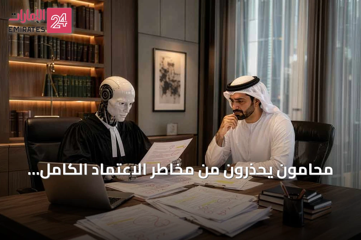 محامون يحذرون من مخاطر الاعتماد الكامل على الذكاء الاصطناعي في القضايا القانونية
