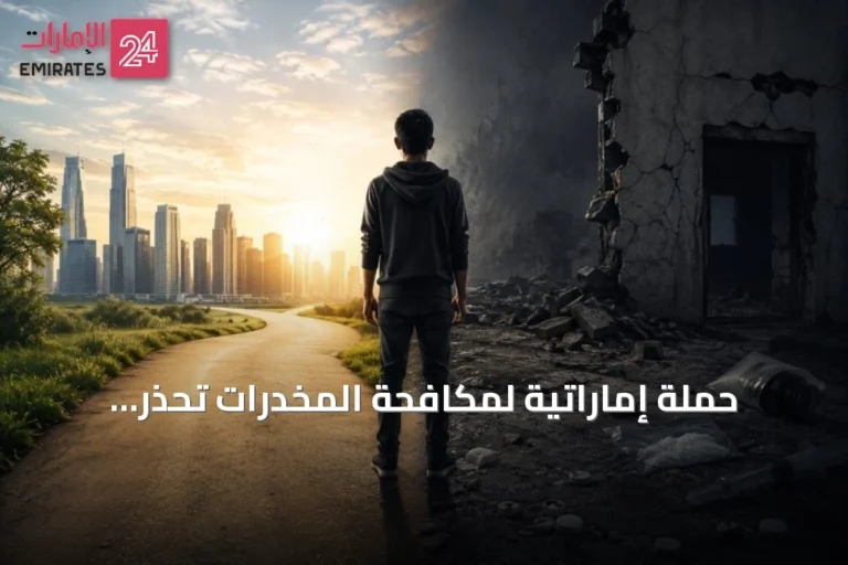 حملة إماراتية لمكافحة المخدرات تحذر الشباب من فقدان الصحة والمستقبل