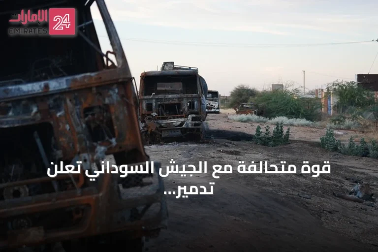 قوة متحالفة مع الجيش السوداني تعلن تدمير 62 عربة واستيلاء على 54 أخرى بشمال كردفان