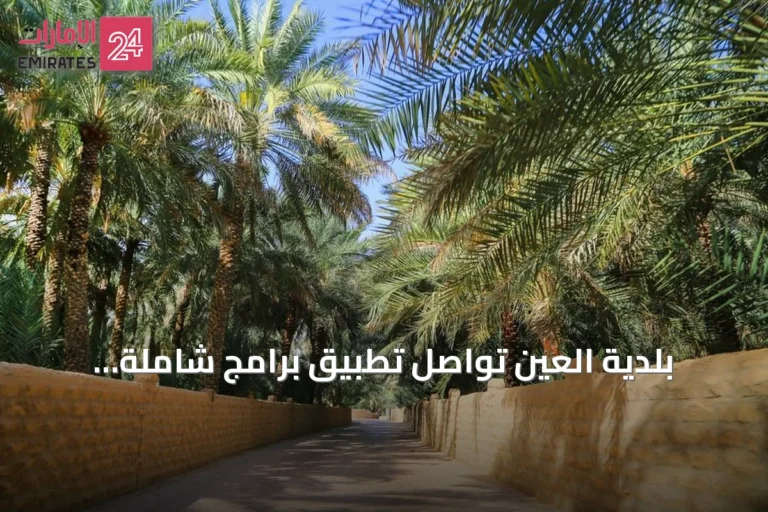 بلدية العين تواصل تطبيق برامج شاملة لرعاية نخيل الواحات والحفاظ على نظام الأفلاج التراثي