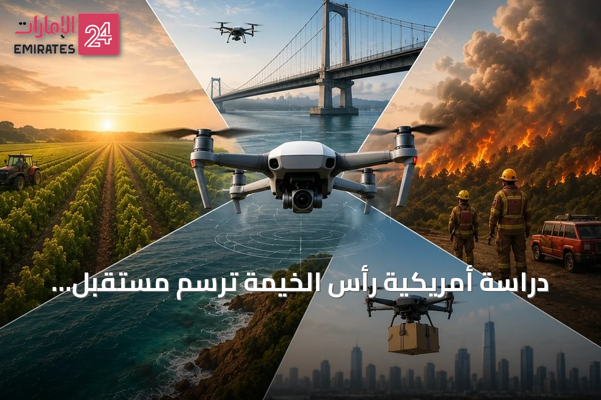 دراسة أمريكية رأس الخيمة ترسم مستقبل الطائرات المسيرة المدنية