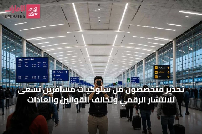 تحذير متخصصون من سلوكيات مسافرين تسعى للانتشار الرقمي وتخالف القوانين والعادات