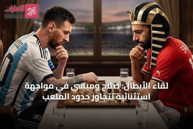 لقاء الأبطال: صلاح وميسي في مواجهة استثنائية تتجاوز حدود الملعب
