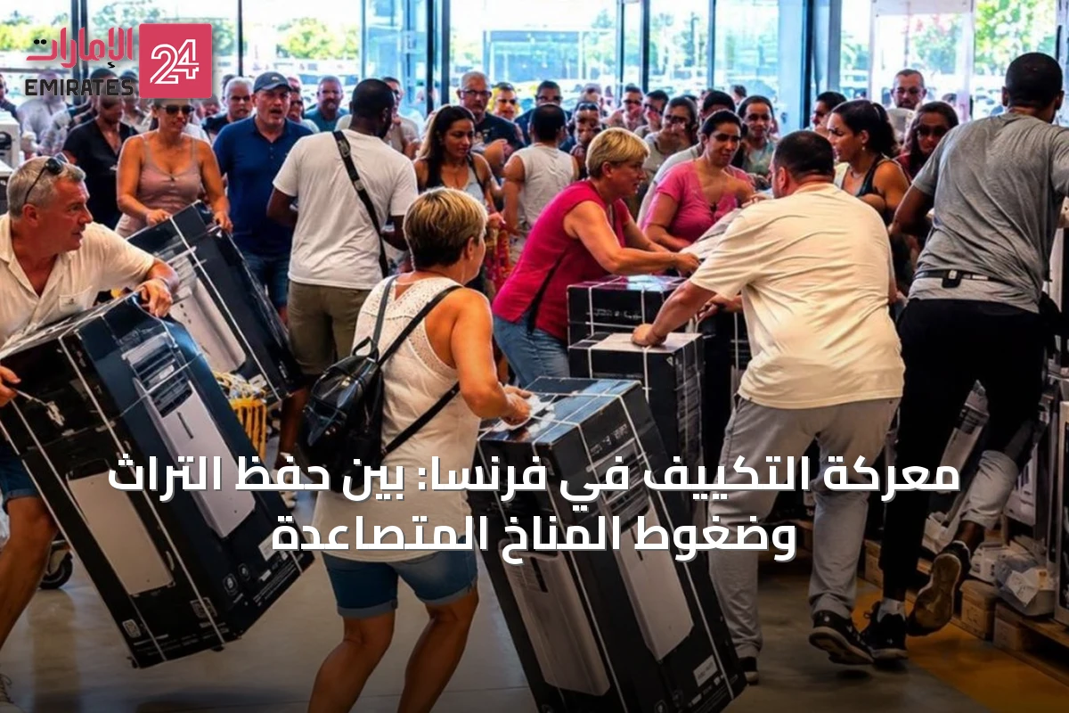 معركة التكييف في فرنسا: بين حفظ التراث وضغوط المناخ المتصاعدة