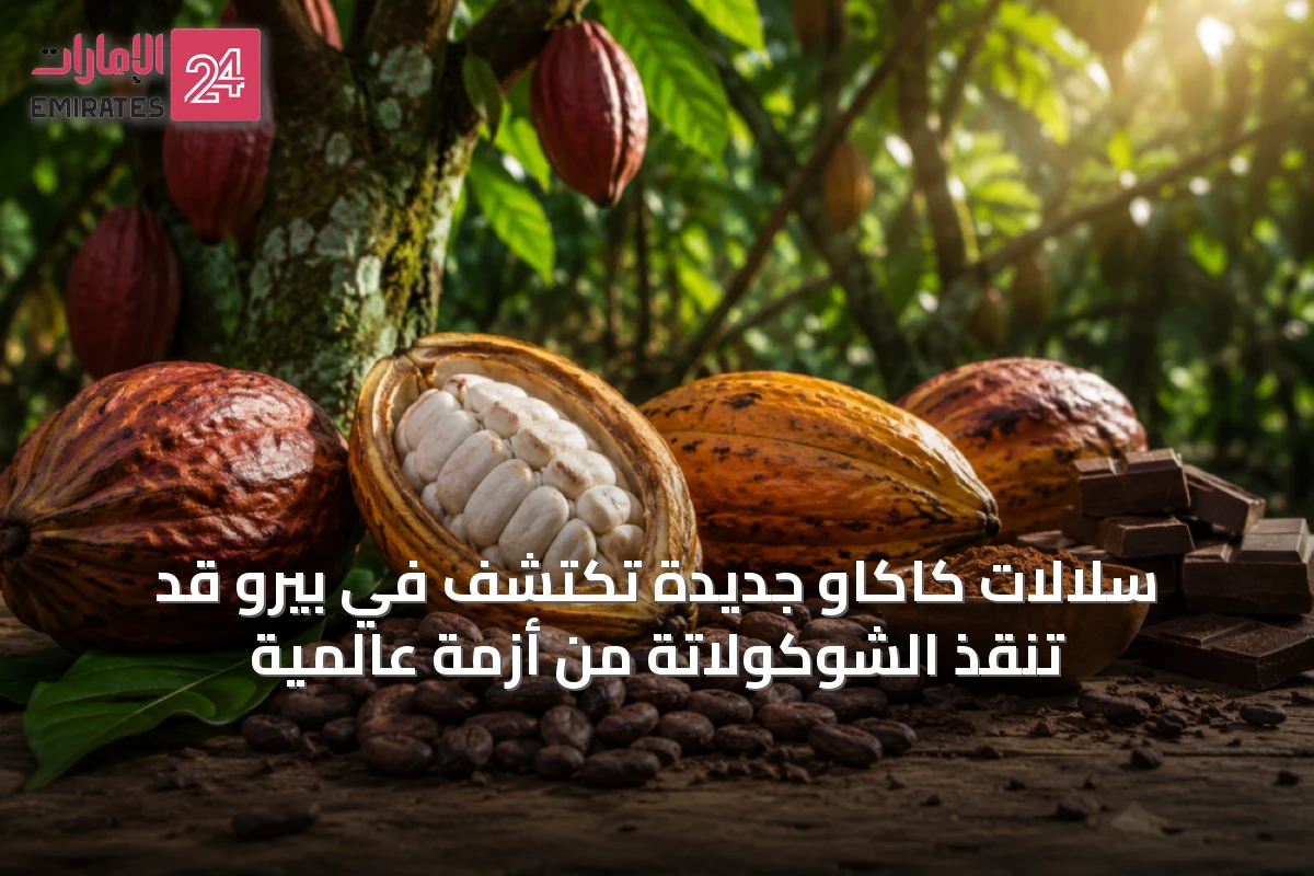سلالات كاكاو جديدة تكتشف في بيرو قد تنقذ الشوكولاتة من أزمة عالمية