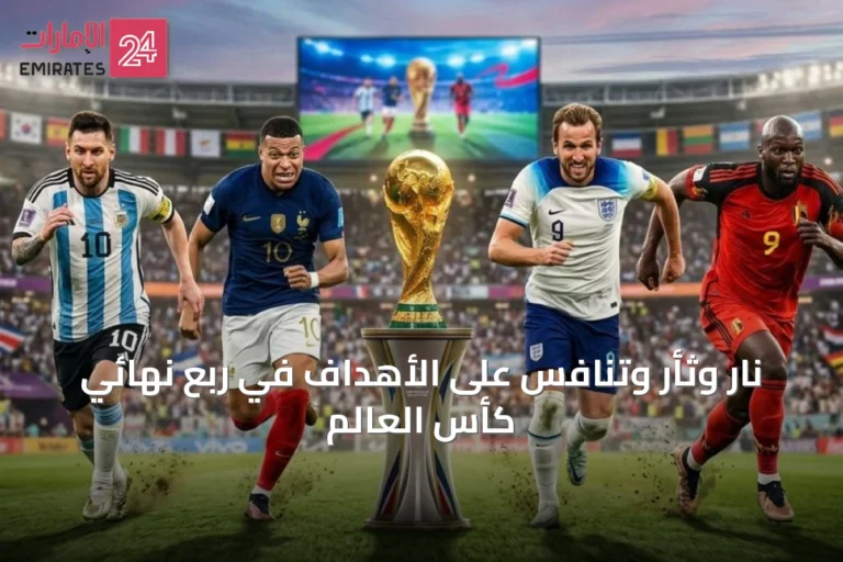 نارٍ وثأر وتنافس على الأهداف في ربع نهائي كأس العالم
