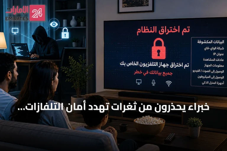 خبراء يحذرون من ثغرات تهدد أمان التلفازات المنزلية الذكية