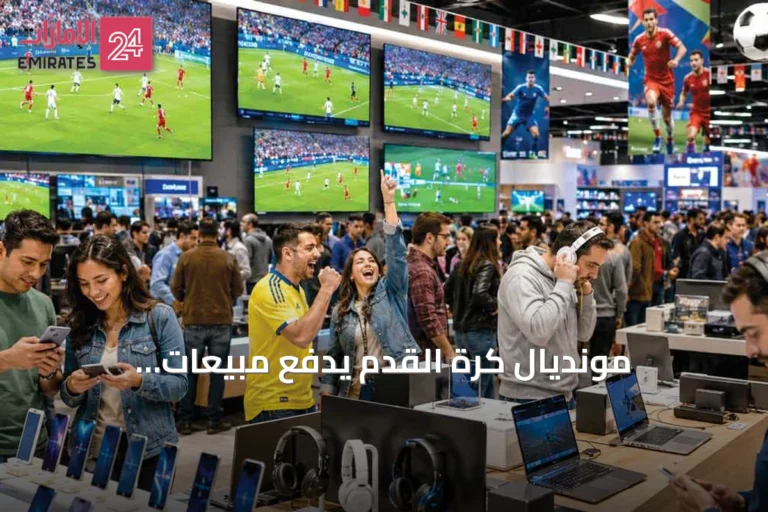 مونديال كرة القدم يدفع مبيعات الإلكترونيات بالإمارات فوق نسبة 30%