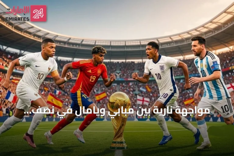 مواجهة نارية بين مبابي ويامال في نصف نهائي المونديال واختبار أول لميسي أمام إنجلترا