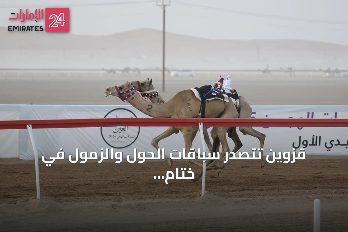 قزوين تتصدر سباقات الحول والزمول في ختام تمهيدي العين الأول