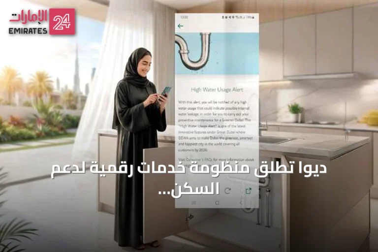 ديوا تطلق منظومة خدمات رقمية لدعم السكن المستدام