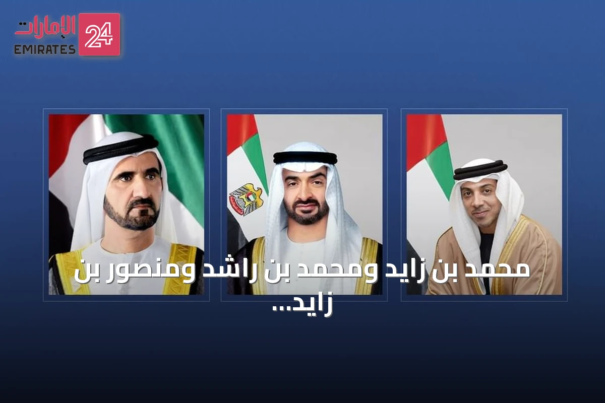 محمد بن زايد ومحمد بن راشد ومنصور بن زايد يهنئون رئيس بنين بيوم بلاده الوطني