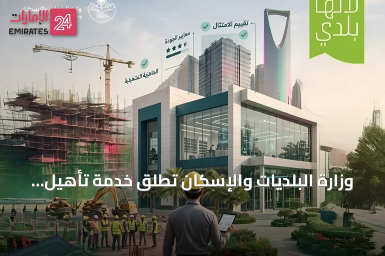 وزارة البلديات والإسكان تطلق خدمة تأهيل المقاولين عبر منصة "بلدي أعمال" مع مهلة تصحيحية حتى يونيو 2027