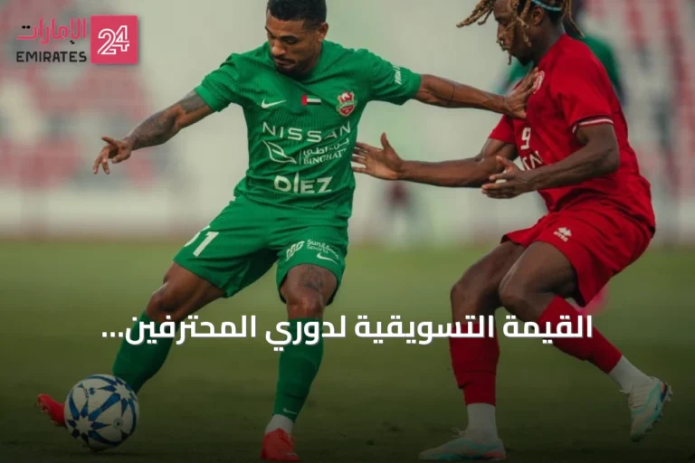 القيمة التسويقية لدوري المحترفين الإماراتي تلامس 1.38 مليار درهم قبل انطلاق الموسم الجديد