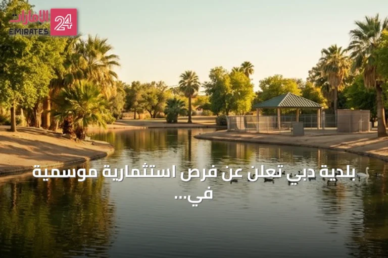 بلدية دبي تعلن عن فرص استثمارية موسمية في سيح السلم لموسم 2026-2027