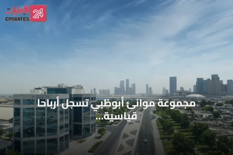 مجموعة موانئ أبوظبي تسجل أرباحاً قياسية في الربع الثاني من 2026 رغم التحديات الإقليمية