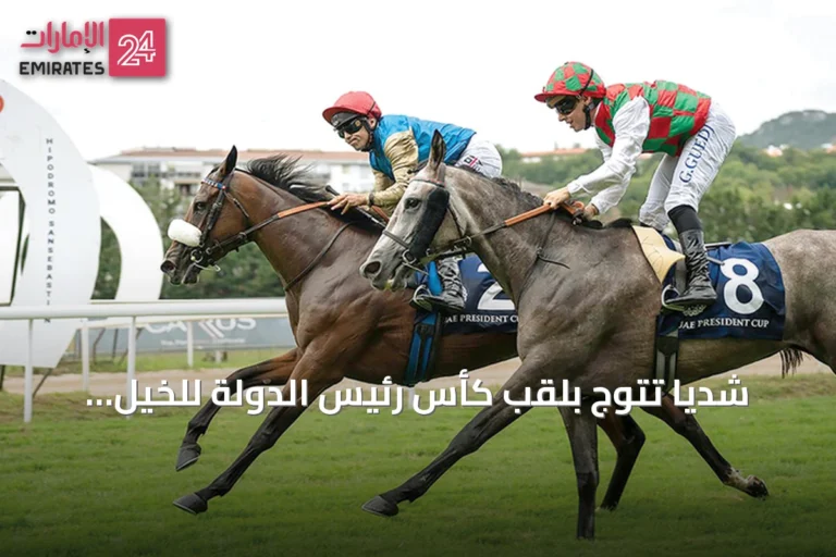 شديا تتوج بلقب كأس رئيس الدولة للخيل العربي في إسبانيا بفارق عنق
