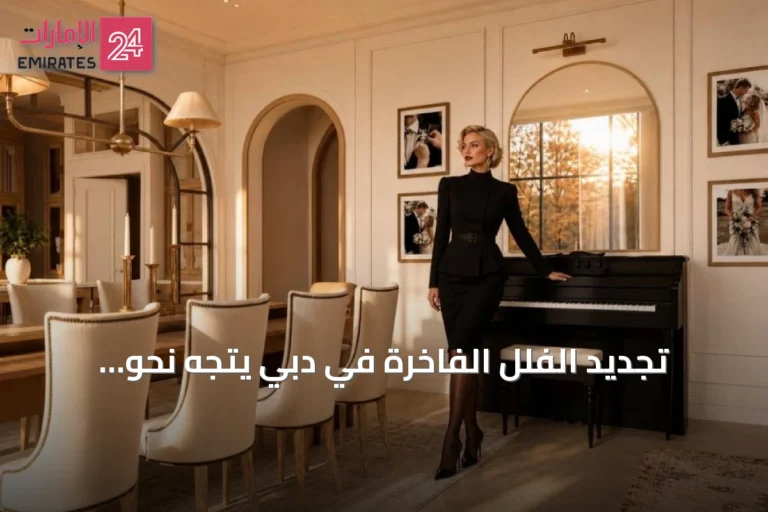 تجديد الفلل الفاخرة في دبي يتجه نحو الاستثمارات الضخمة بدلاً من شراء جديد