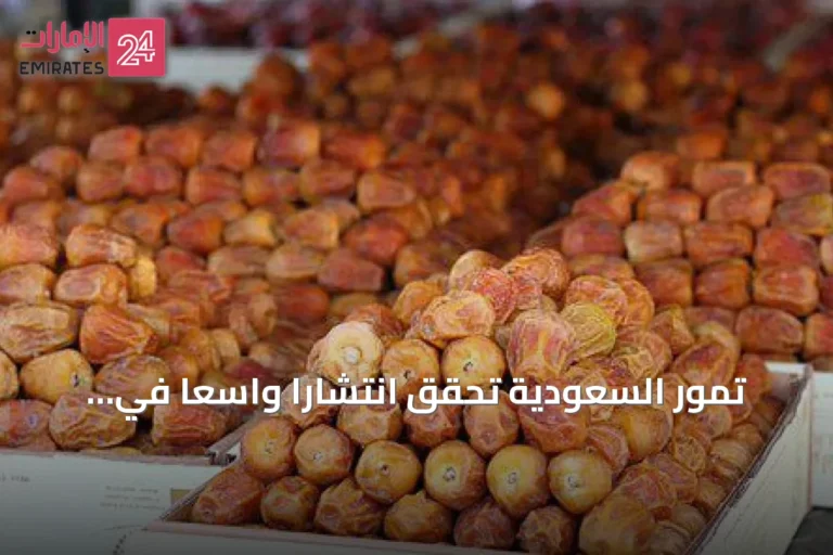 تمور السعودية تحقق انتشاراً واسعاً في أسواق هيوستن عبر مبادرة وطنية لتعزيز الصادرات