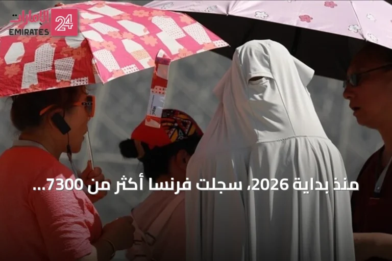 منذ بداية 2026، سجلت فرنسا أكثر من 7300 وفاة إضافية بسبب موجات حر شديدة