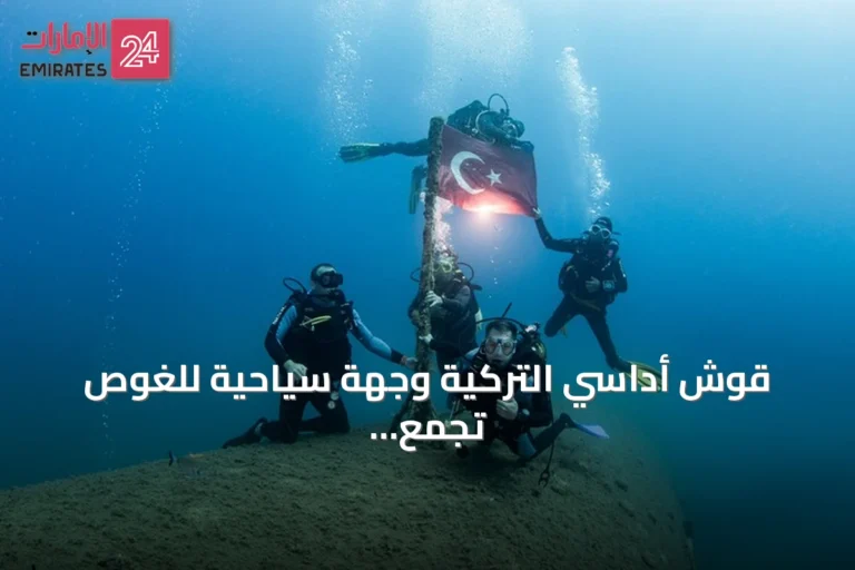 قوش أداسي التركية وجهة سياحية للغوص تجمع بين الآثار والشعاب الاصطناعية