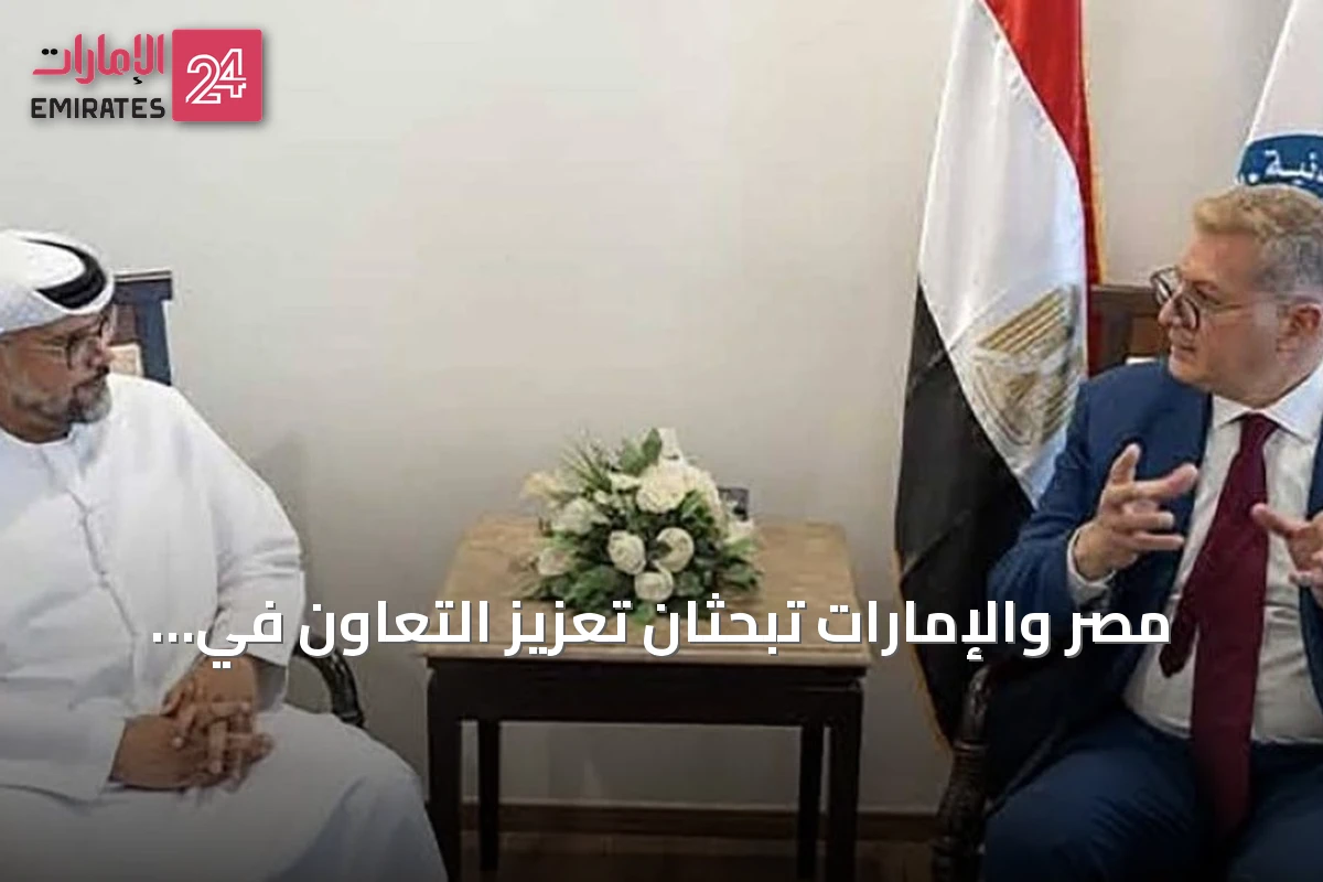 مصر والإمارات تبحثان تعزيز التعاون في مجال الحفر والطاقة