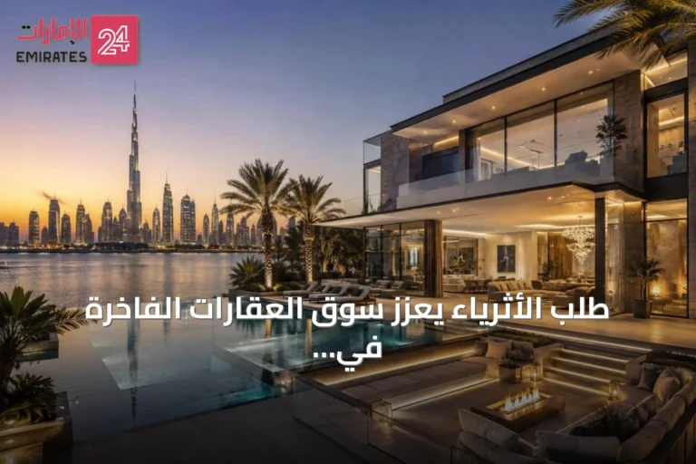 طلب الأثرياء يعزز سوق العقارات الفاخرة في دبي خلال 2026