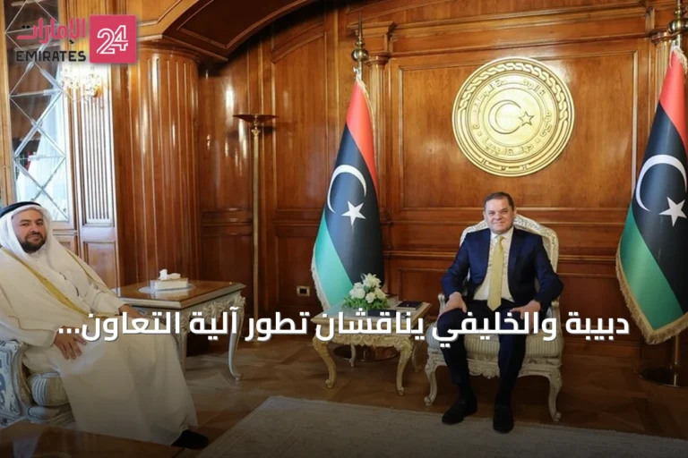 دبيبة والخليفي يناقشان تطور آلية التعاون الرباعي للهجرة غير النظامية