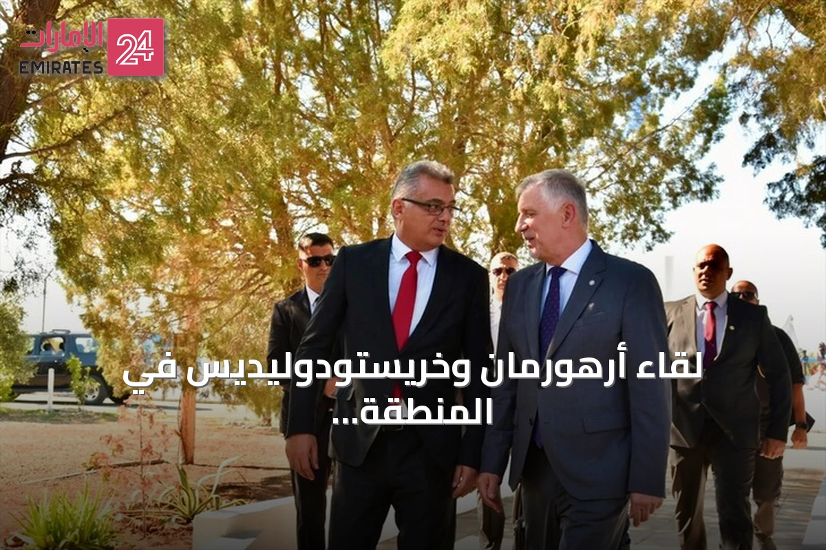 لقاء أرهورمان وخريستودوليديس في المنطقة العازلة بليفكوشا لتجديد المفاوضات القبرصية