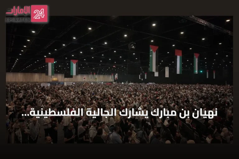 نهيان بن مبارك يشارك الجالية الفلسطينية في إكسبو دبي احتفاءً بالثقافة والتراث