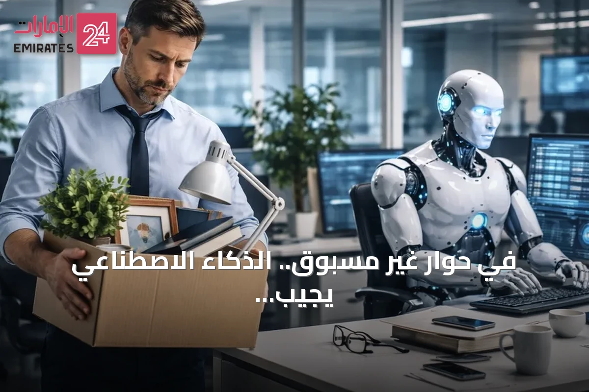 في حوار غير مسبوق.. الذكاء الاصطناعي يجيب عن مصير الوظائف ومستقبل العلاقة مع البشر
