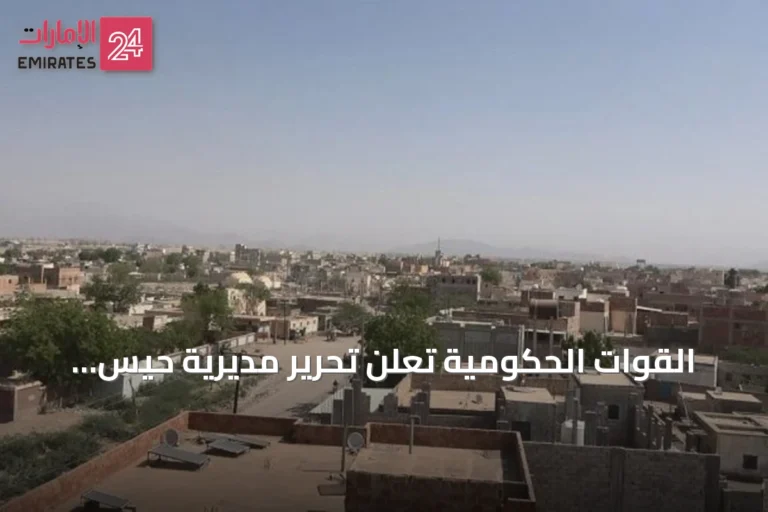 القوات الحكومية تعلن تحرير مديرية حيس جنوب الحديدة