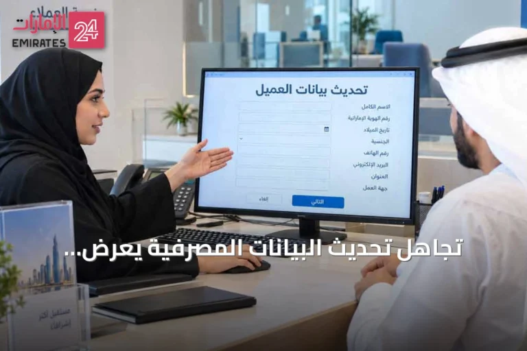 تجاهل تحديث البيانات المصرفية يعرّض الحسابات للتقييد أو الإغلاق