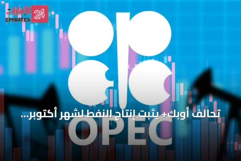 تحالف أوبك+ يثبت إنتاج النفط لشهر أكتوبر دون تعديل