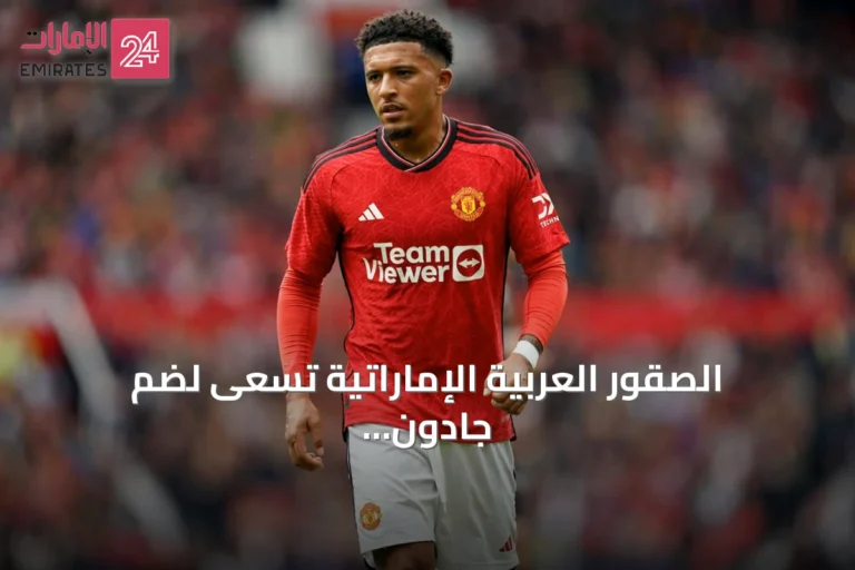 الصقور العربية الإماراتية تسعى لضم جادون سانشو مجاناً